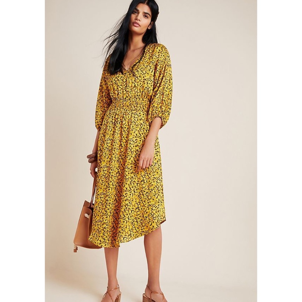 NWT Anthropologie Marigold Dress